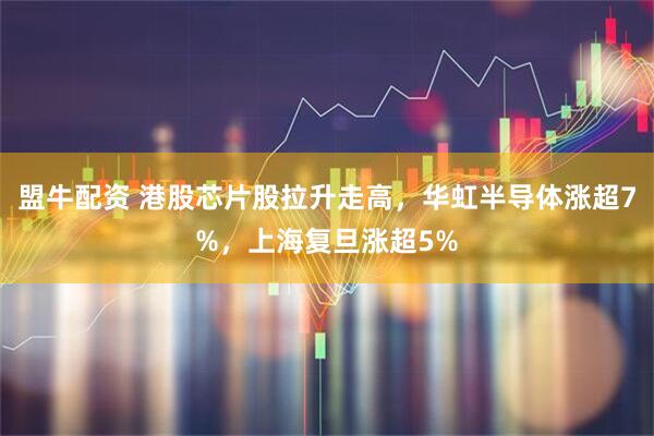 盟牛配资 港股芯片股拉升走高，华虹半导体涨超7%，上海复旦涨超5%