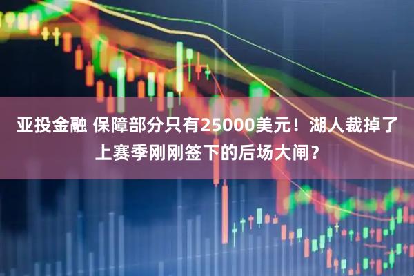 亚投金融 保障部分只有25000美元！湖人裁掉了上赛季刚刚签下的后场大闸？