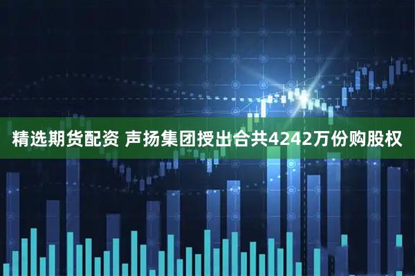 精选期货配资 声扬集团授出合共4242万份购股权